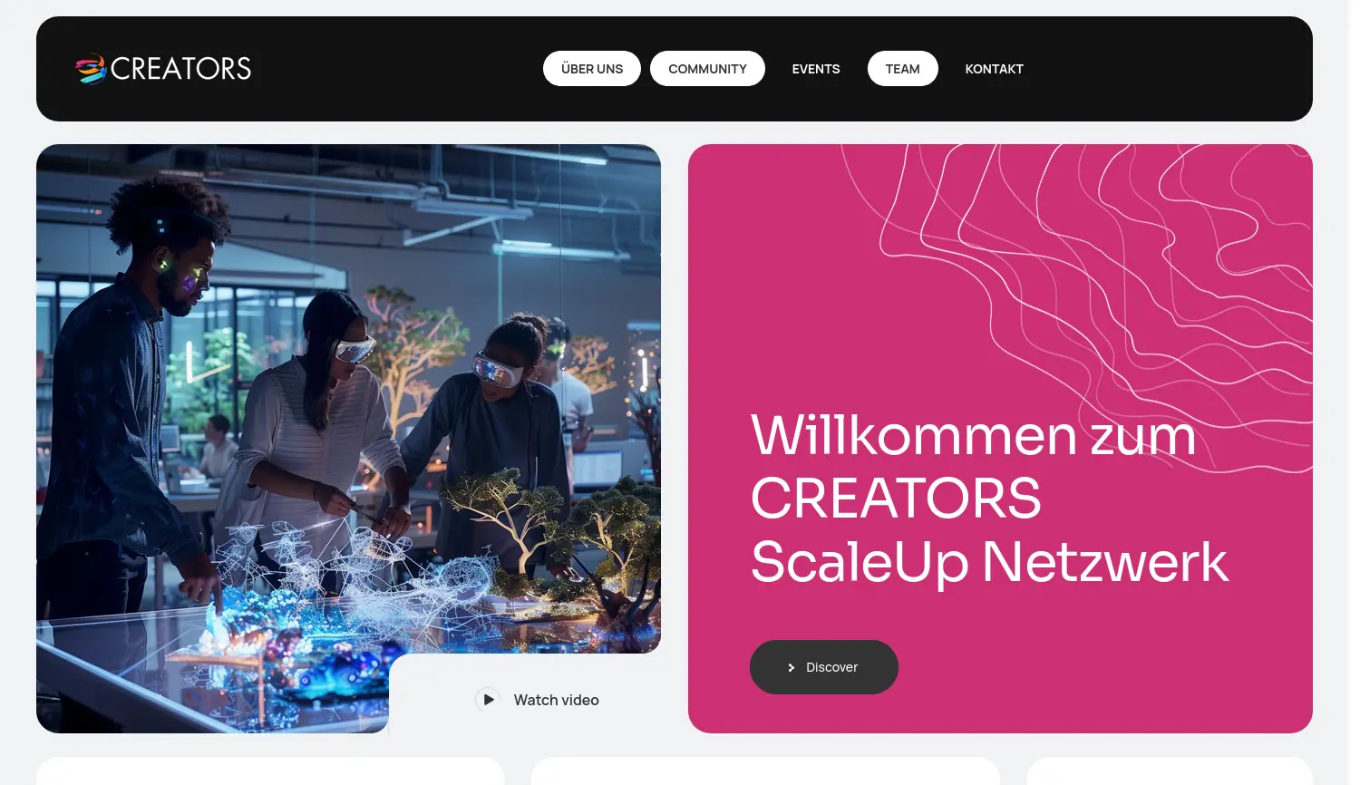 Website der Firma Gamechangerz UG