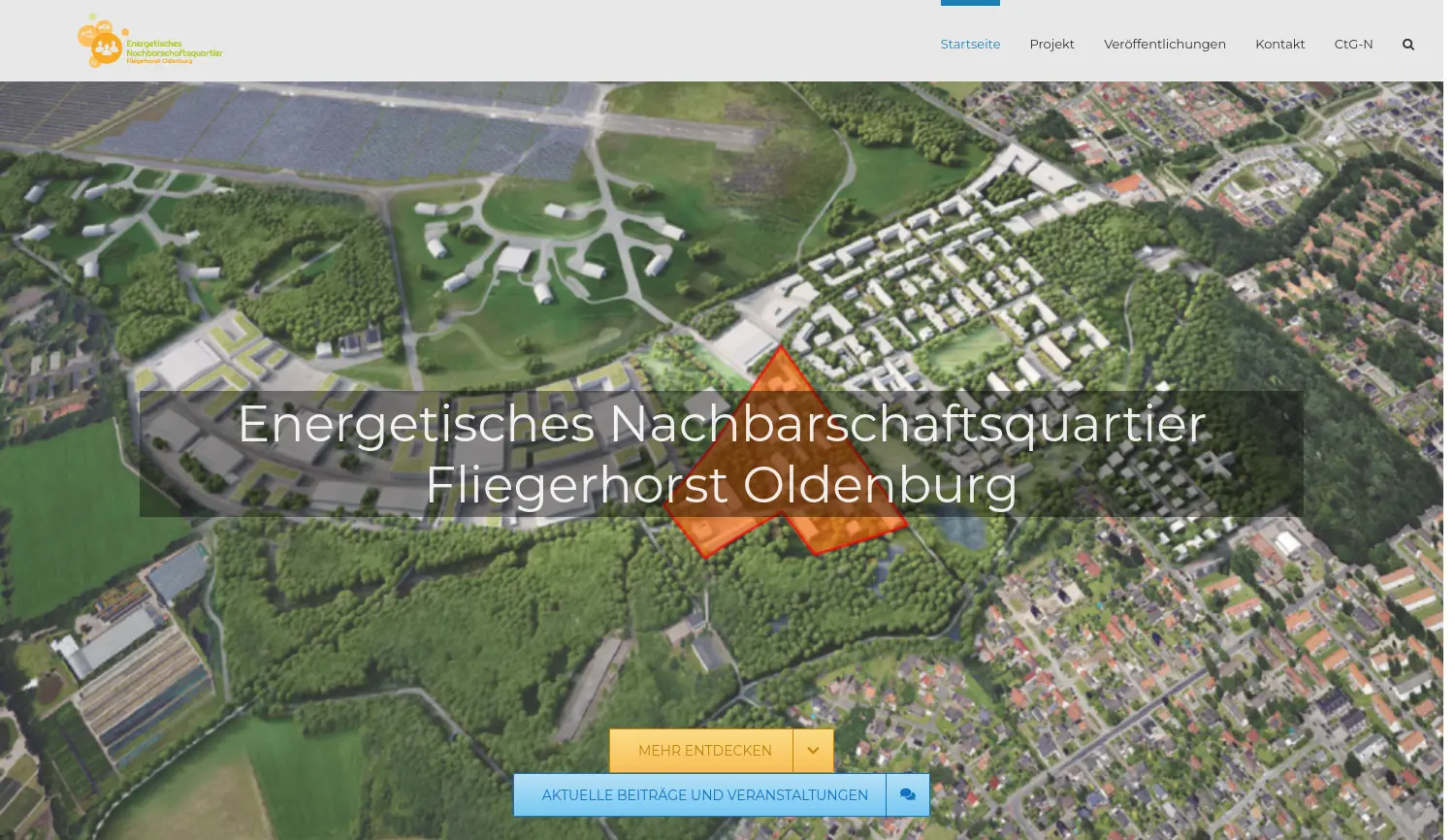 Website der Firma OFFIS e. V.