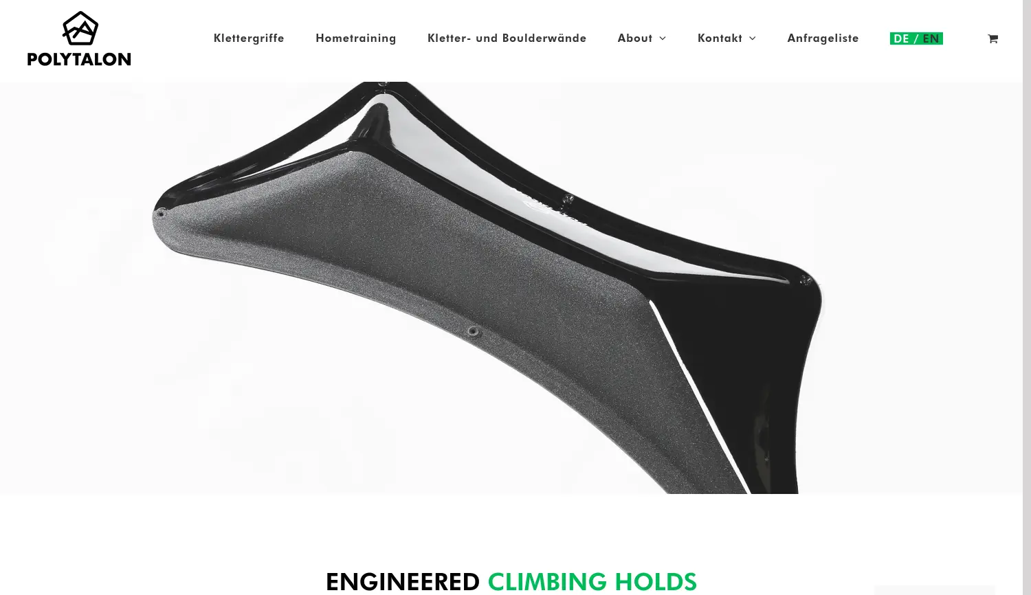 Website der Firma Polytalon GmbH