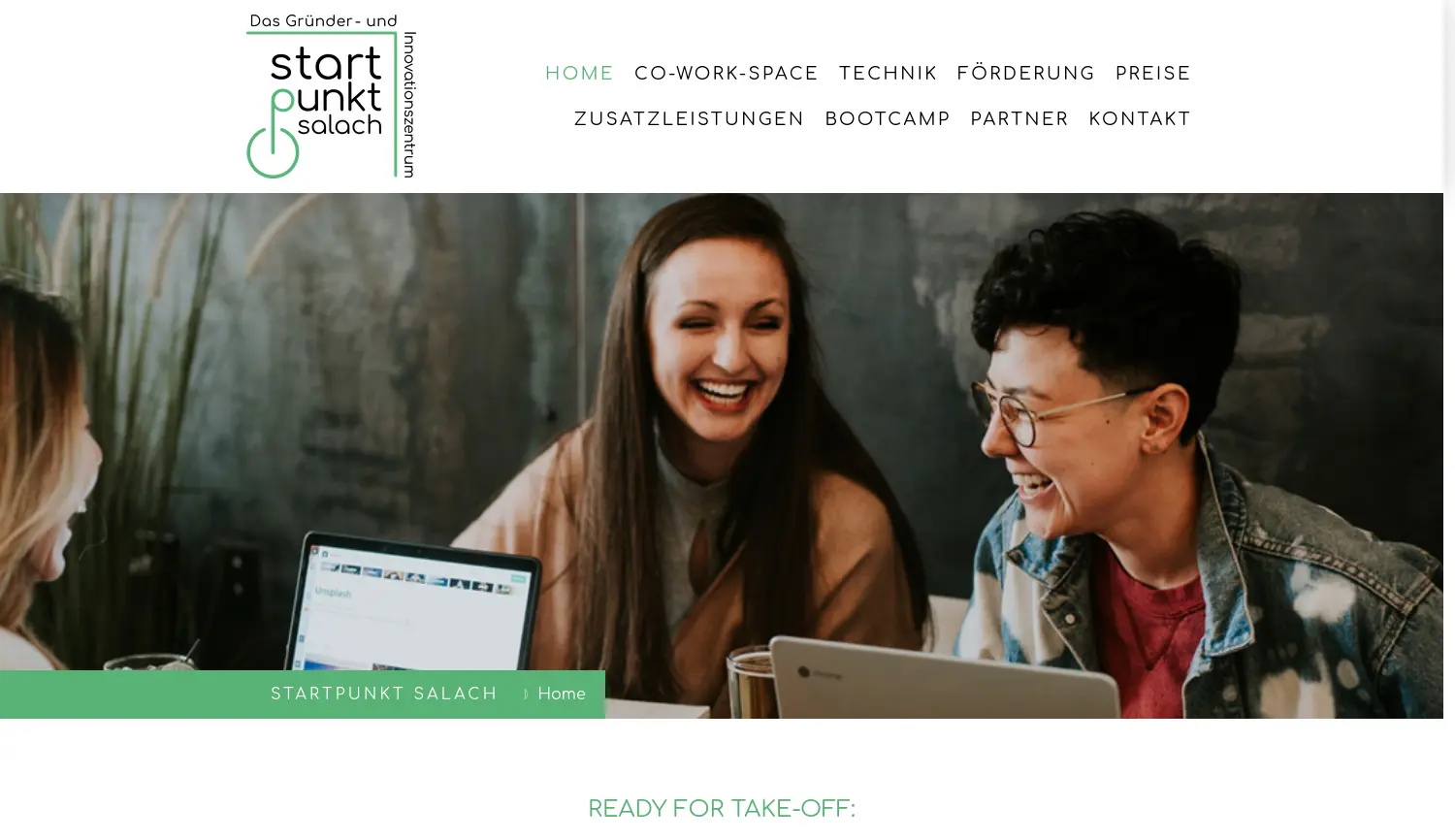 Website der Firma Startpunkt Salach