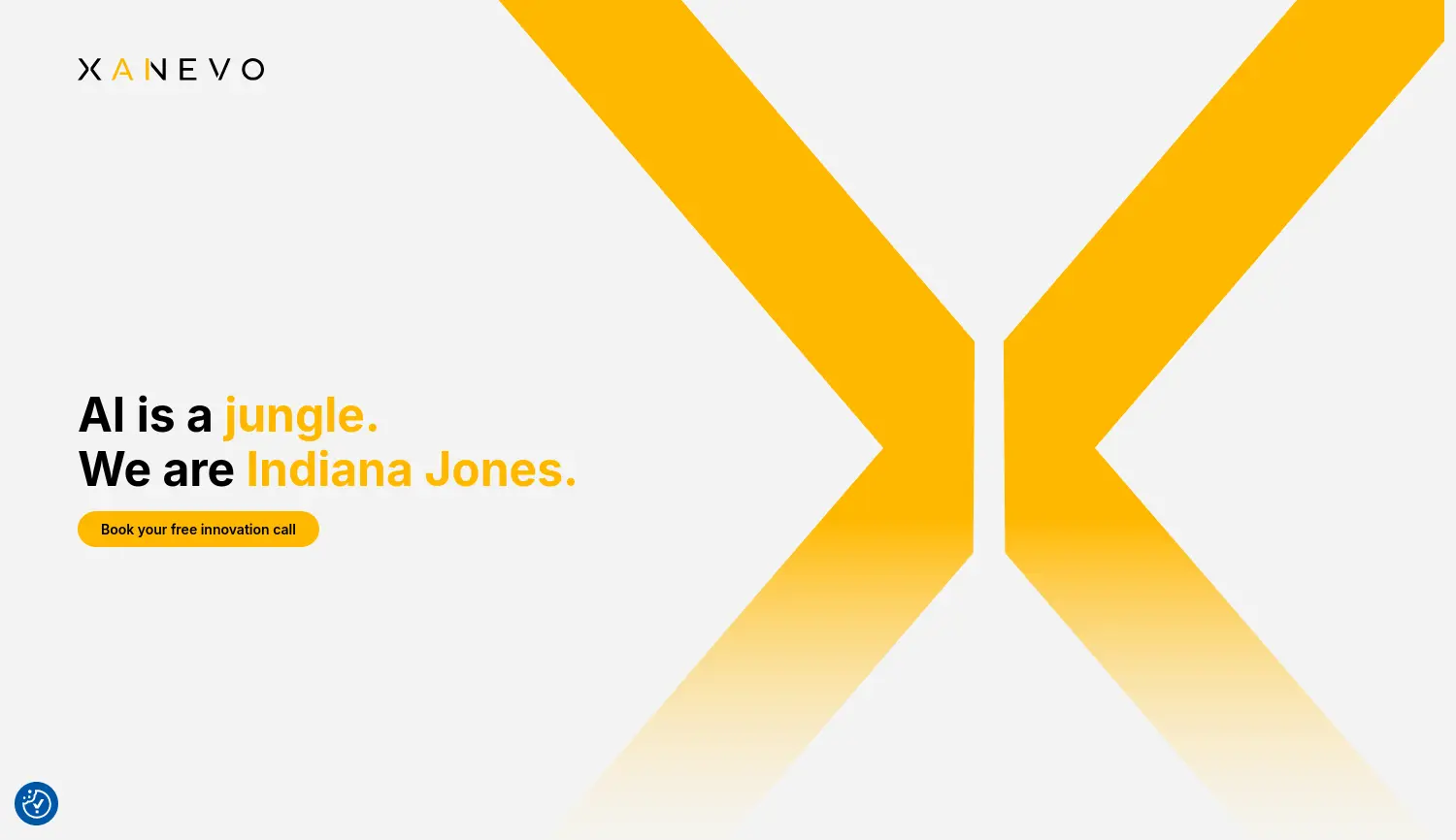 Website der Firma Xanevo GmbH