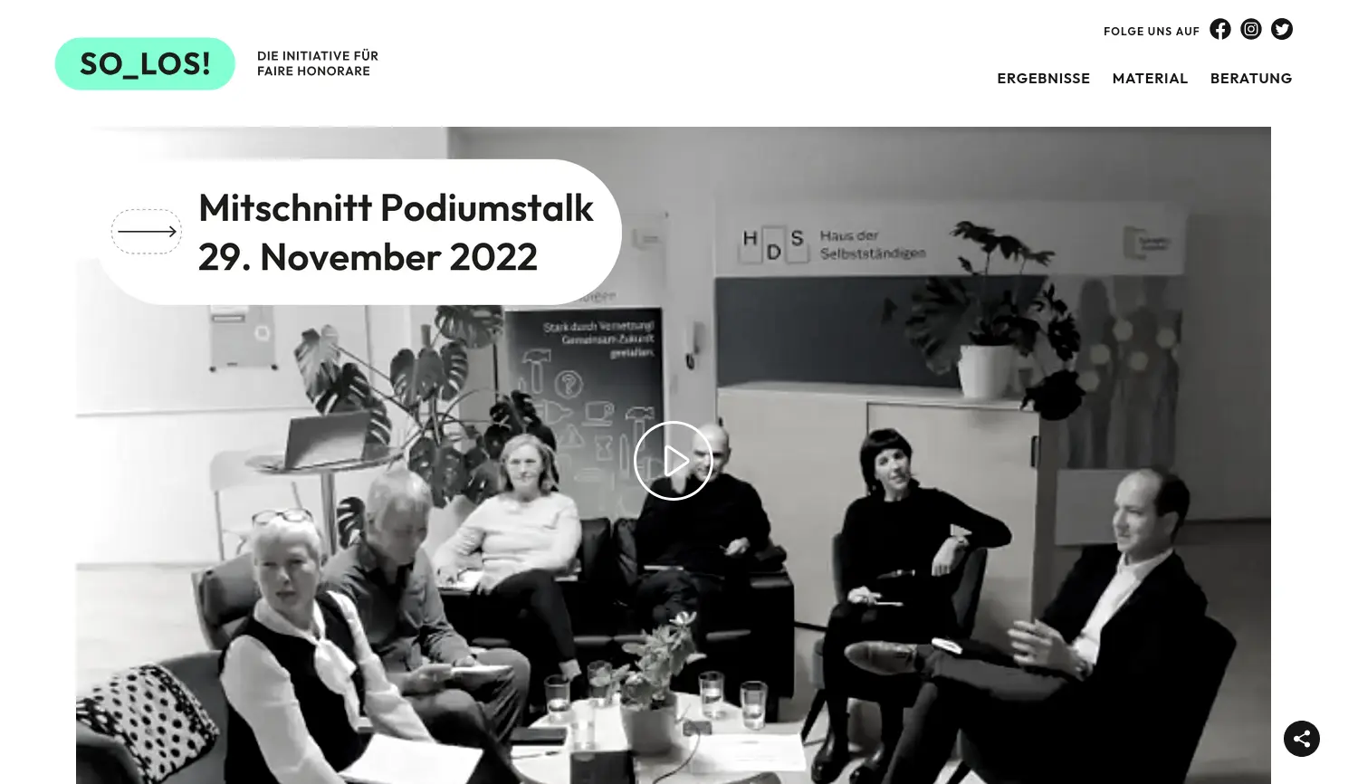 Website der Firma INPUT Consulting gGmbH (Projekt Haus der Selbstständigen)