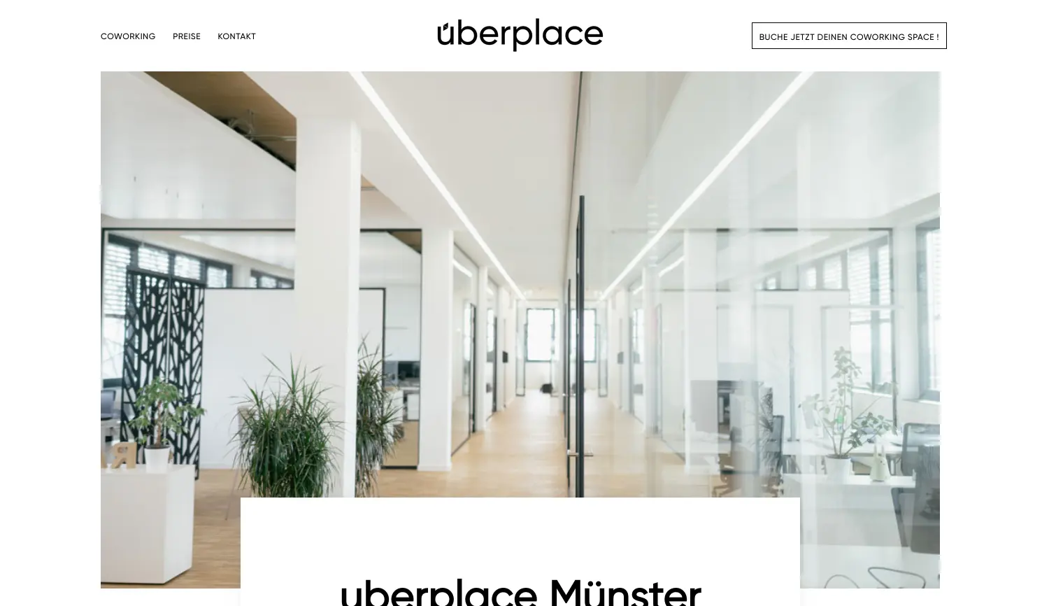 Website der Firma uberplace