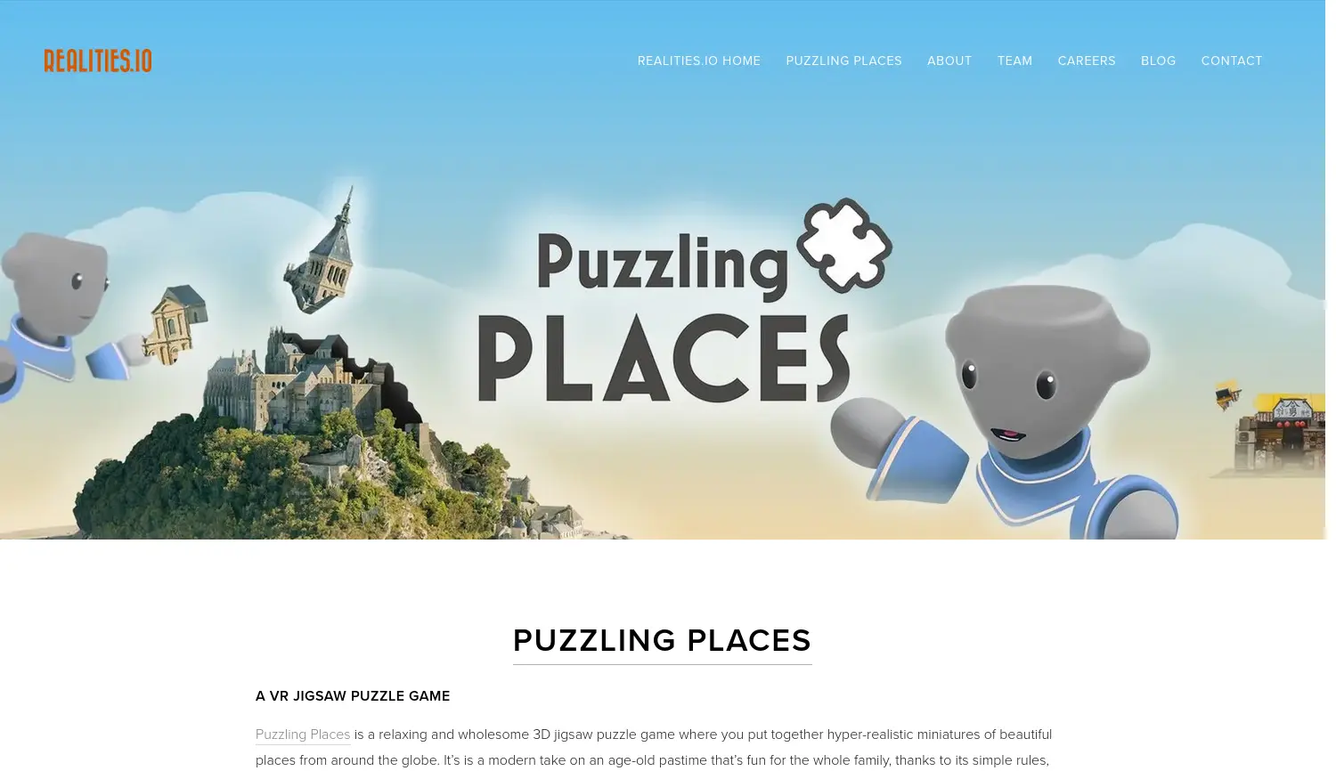 Website der Firma Realities.io Inc.