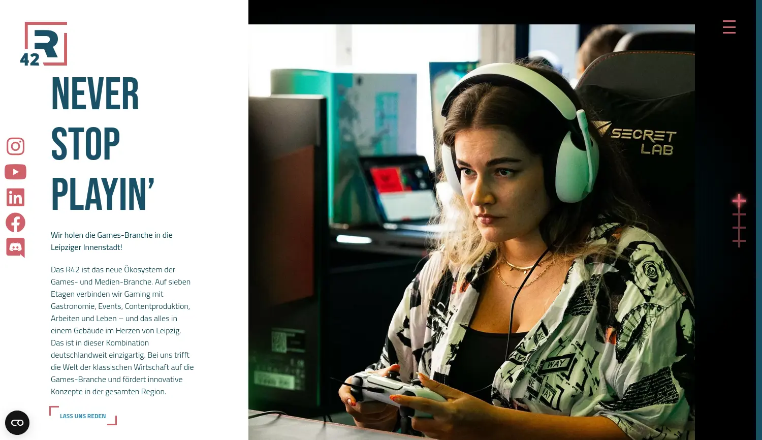 Website der Firma R42