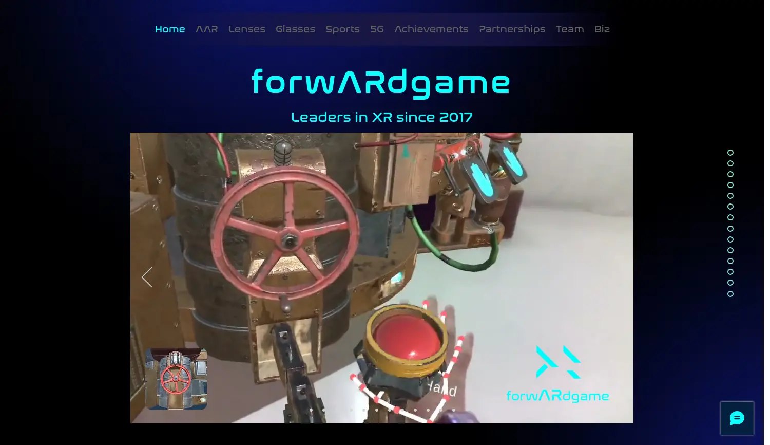 Website der Firma Forward Game UG (haftungsbeschränkt)