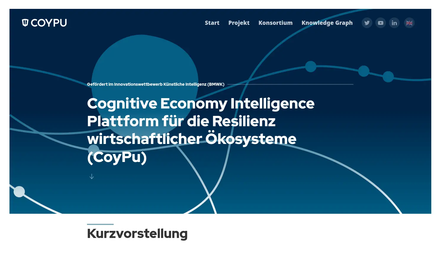 Website der Firma Institut für Angewandte Informatik (InfAI) e. V.