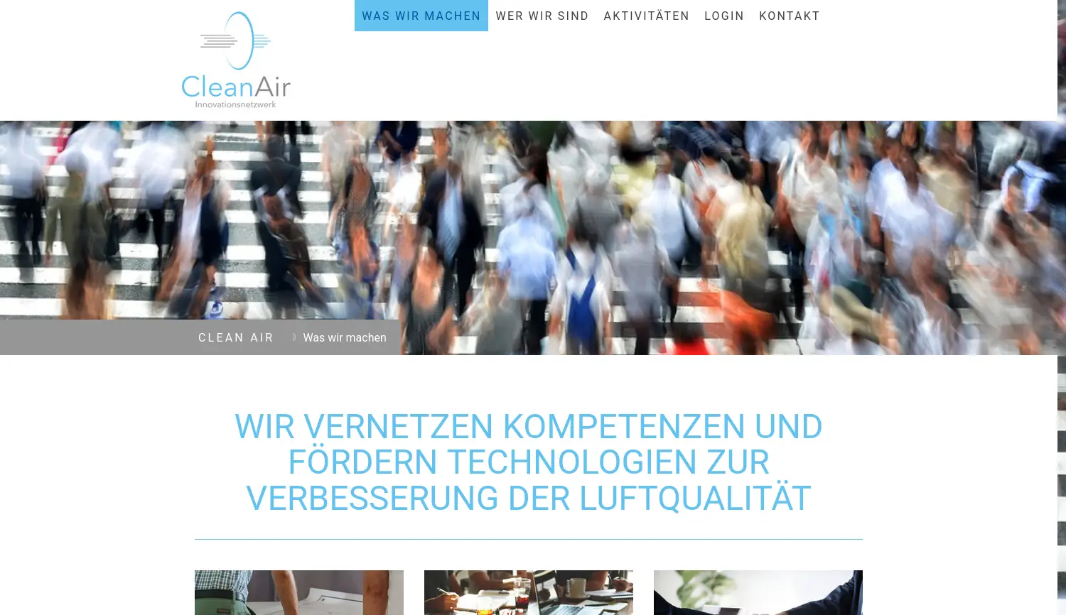 Website der Firma EurA AG