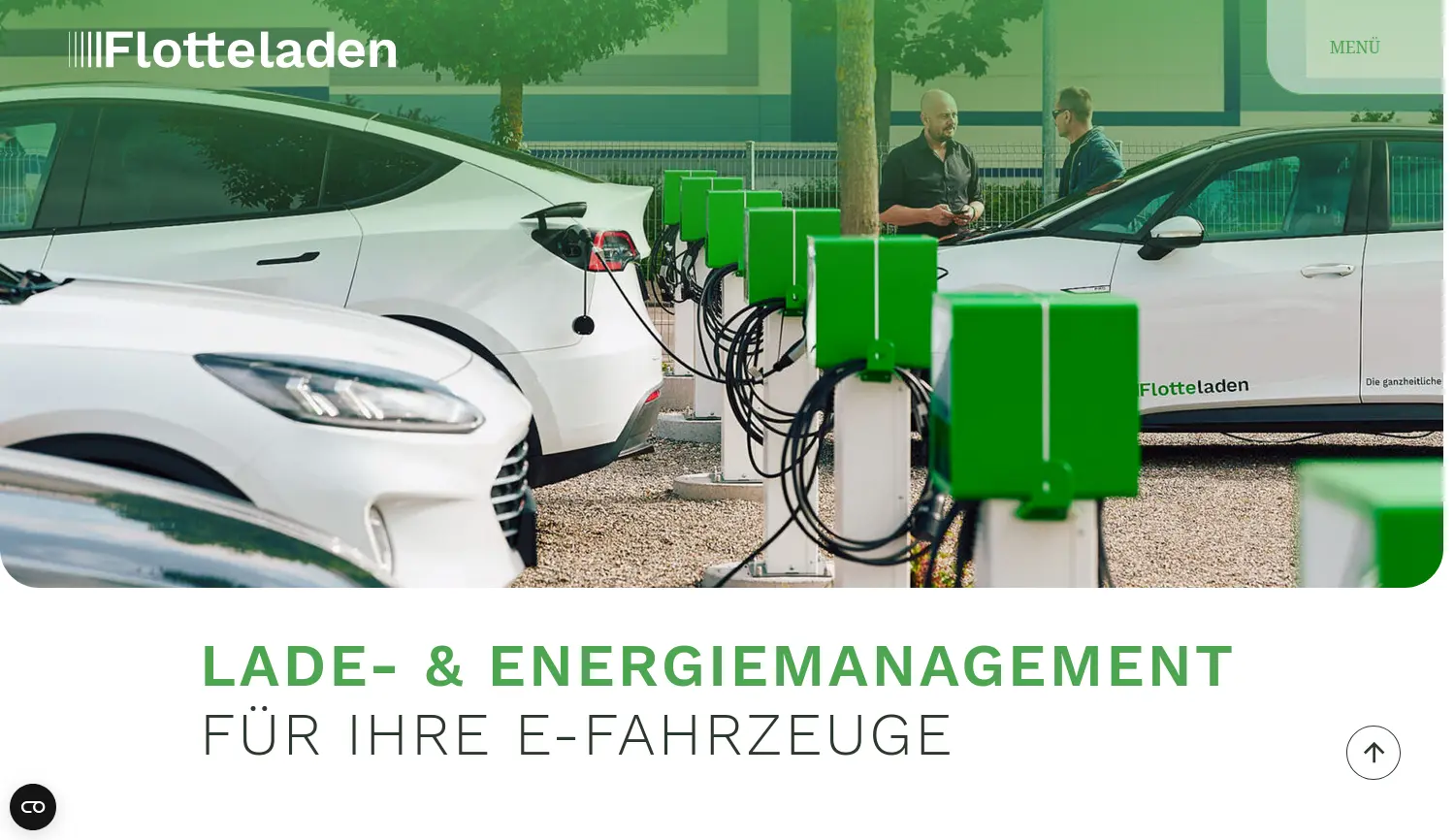 Website der Firma Flotteladen GbR