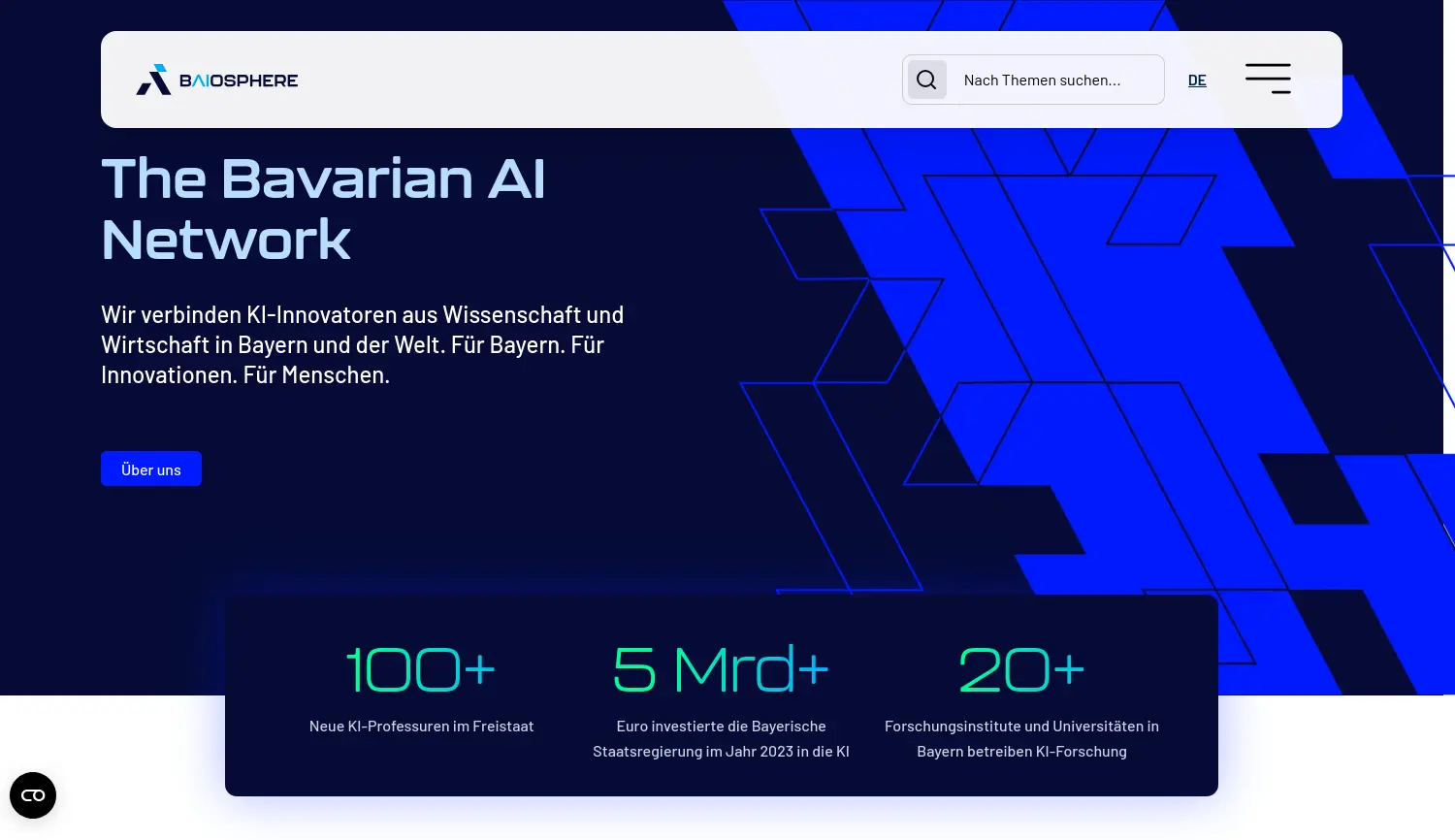 Website der Firma BAIOSPHERE