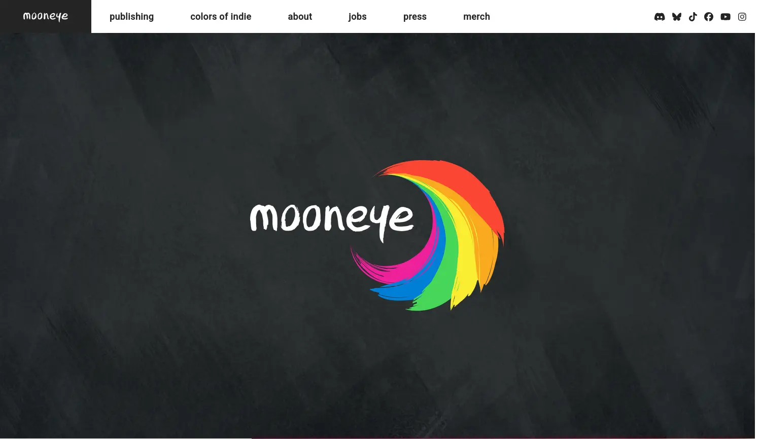 Website der Firma mooneye studios