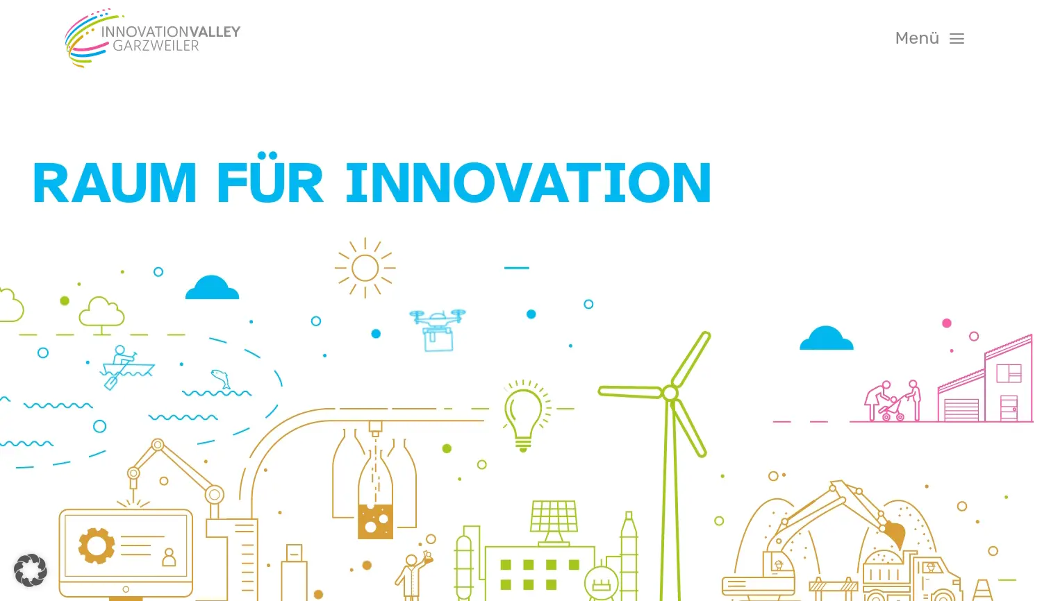 Website der Firma Zweckverband LANDFOLGE Garzweiler