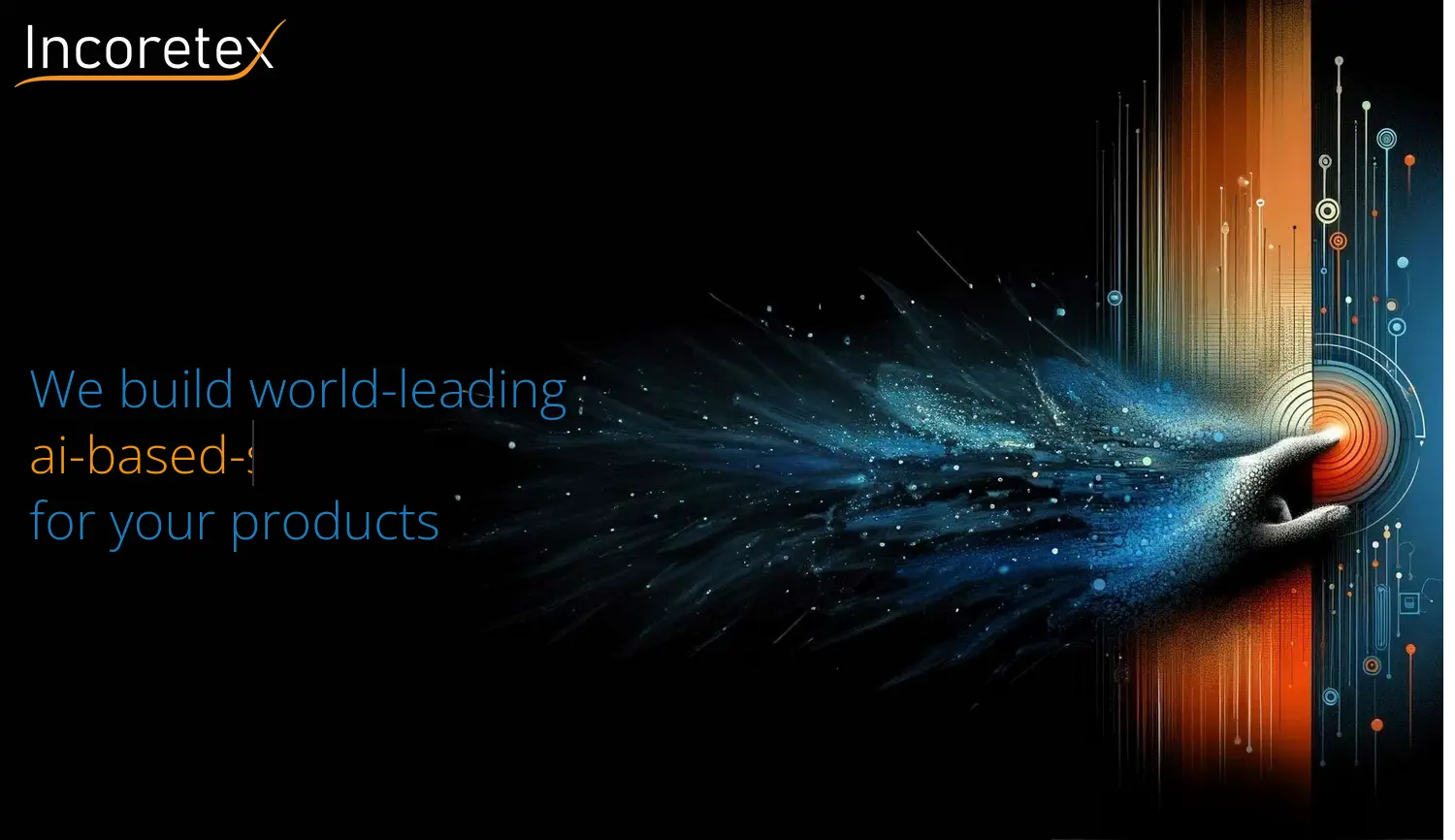 Website der Firma Incoretex GmbH