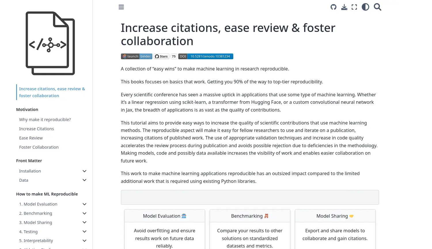 Website der Firma ML.recipes