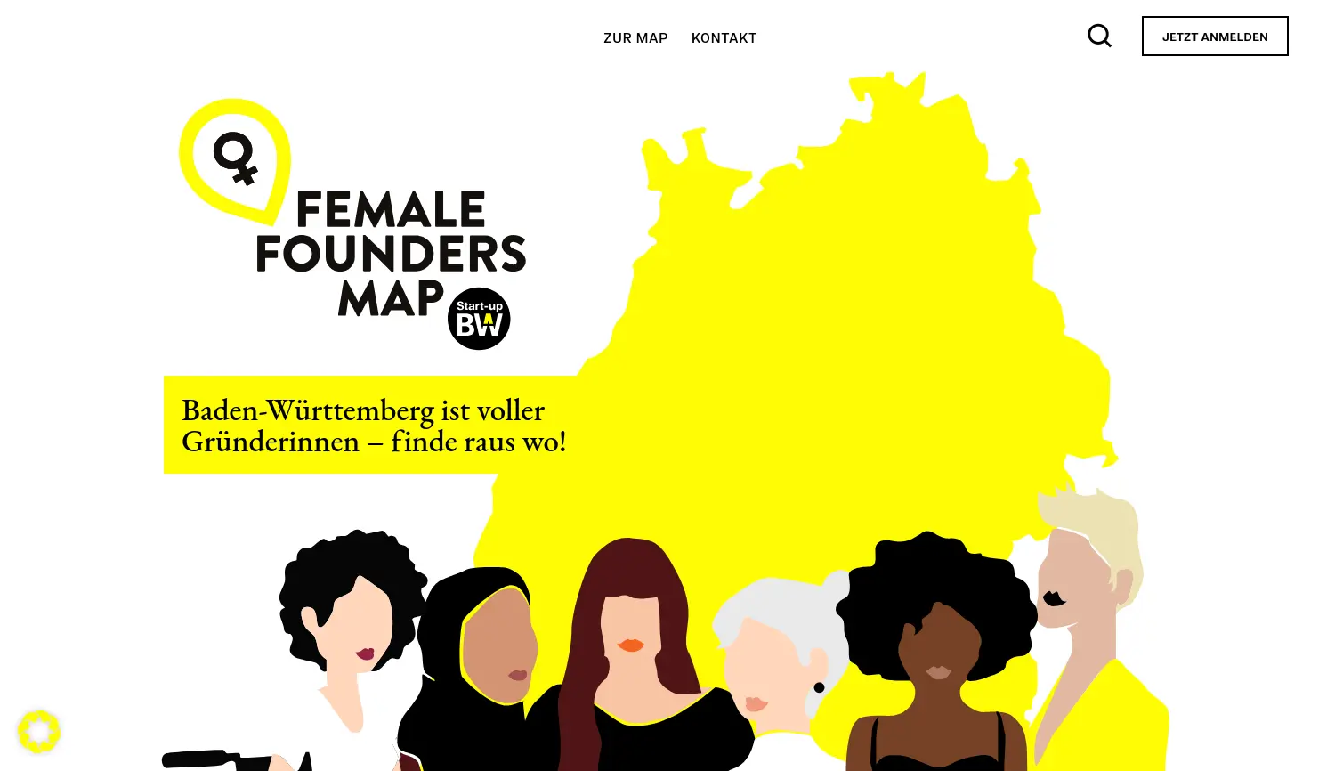 Website der Firma mg: mannheimer gründungszentren gmbh