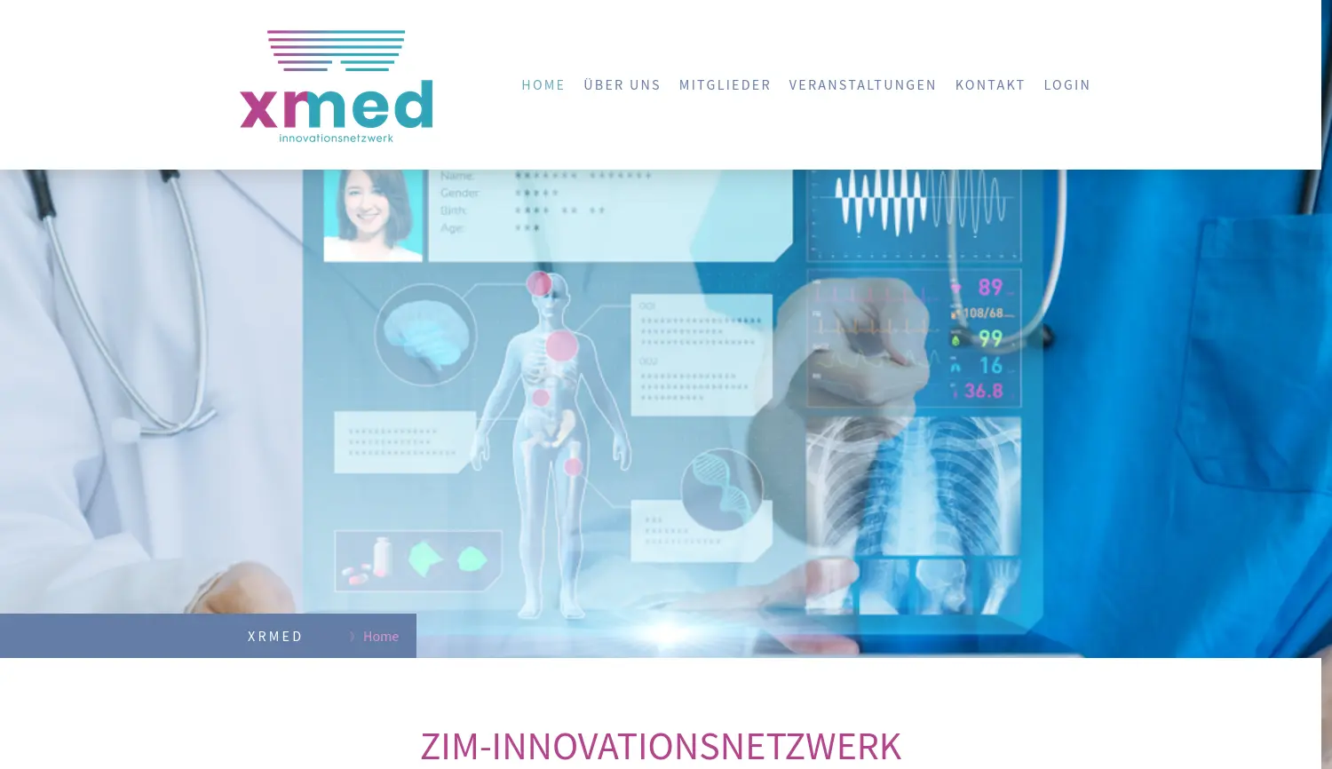 Website der Firma EurA AG (Netzwerkmanagement)