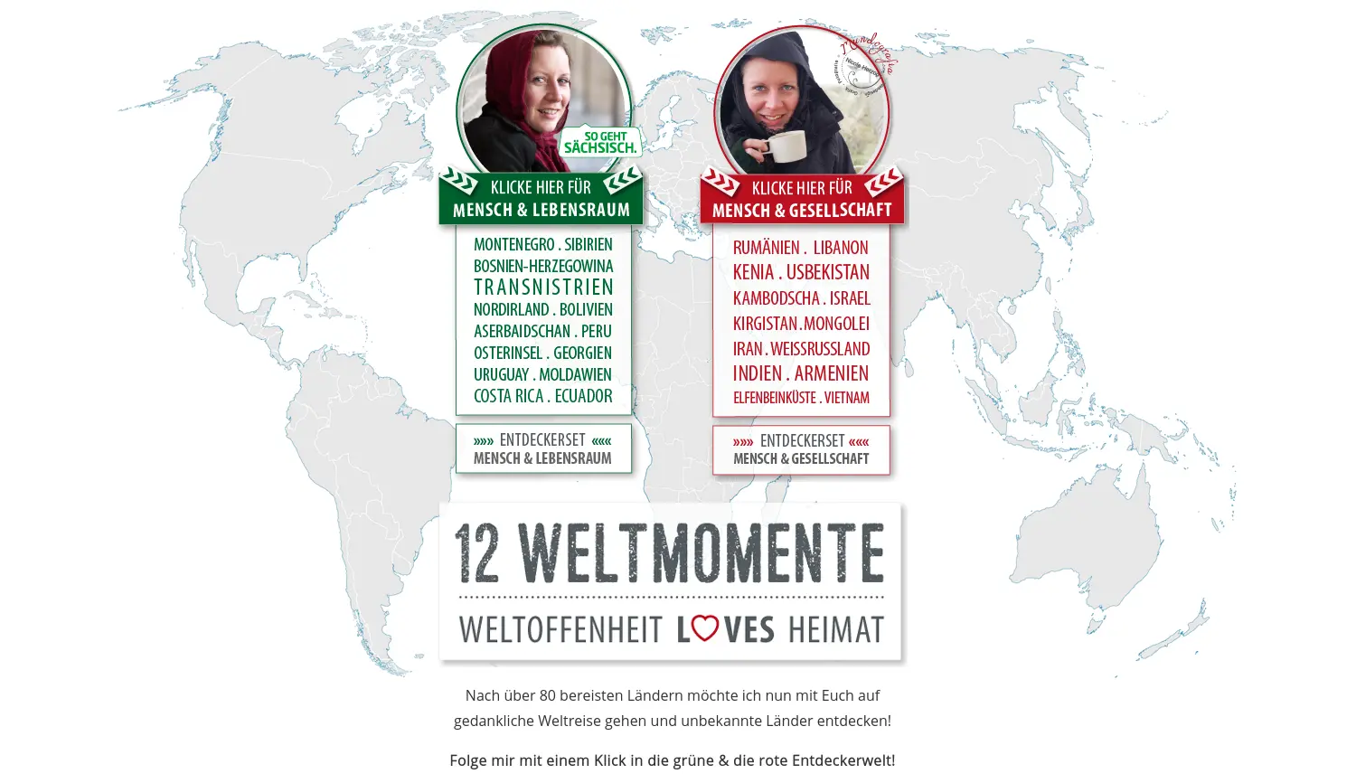 Website der Firma Mundografia . Nicole Herzog