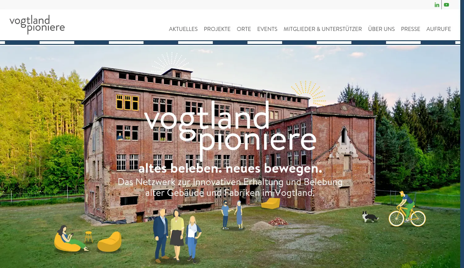 Website der Firma INNOVENT e.V. Technologieentwicklung Jena