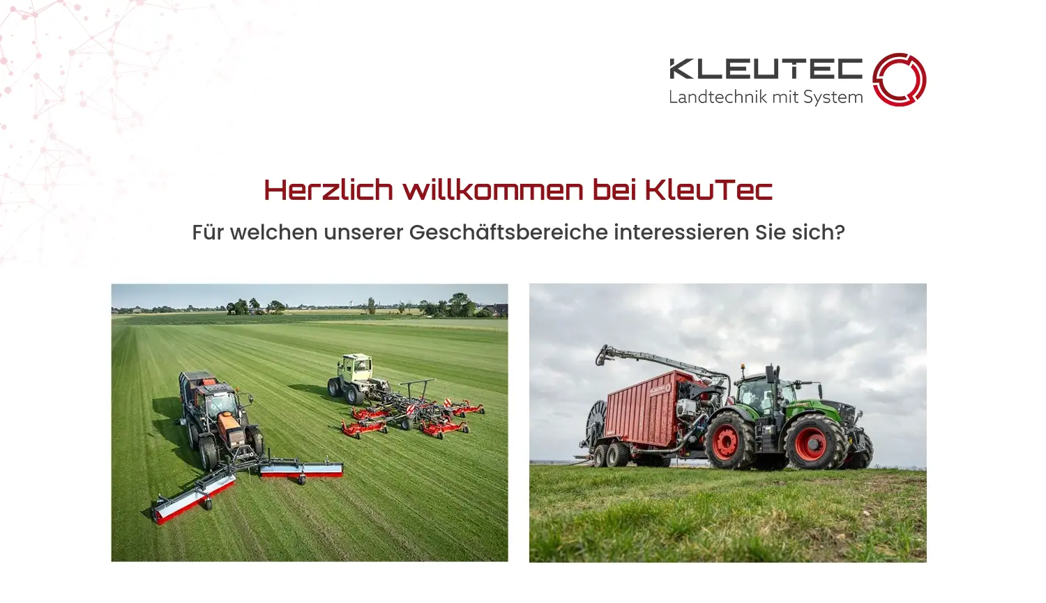 Website der Firma KleuTec