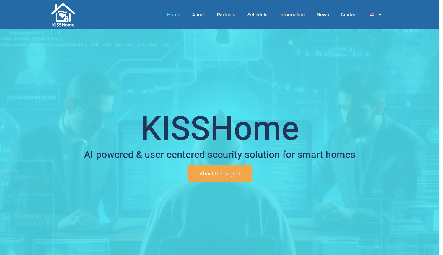 Website der Firma Artificial Intelligence Center Hamburg (ARIC) e.V.