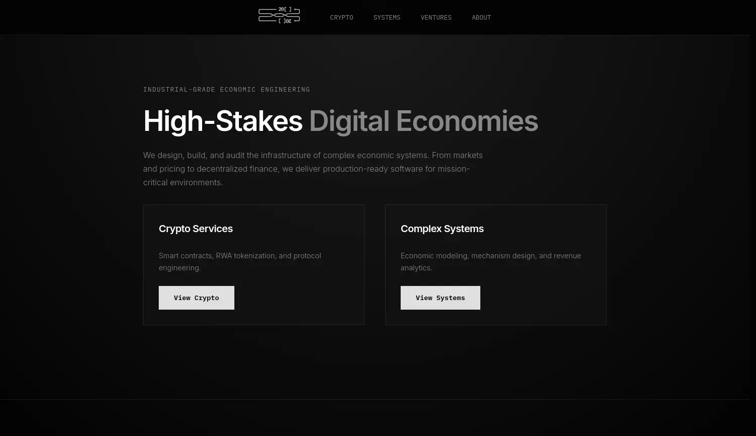 Website der Firma 20squares UG (haftungsbeschraenkt)