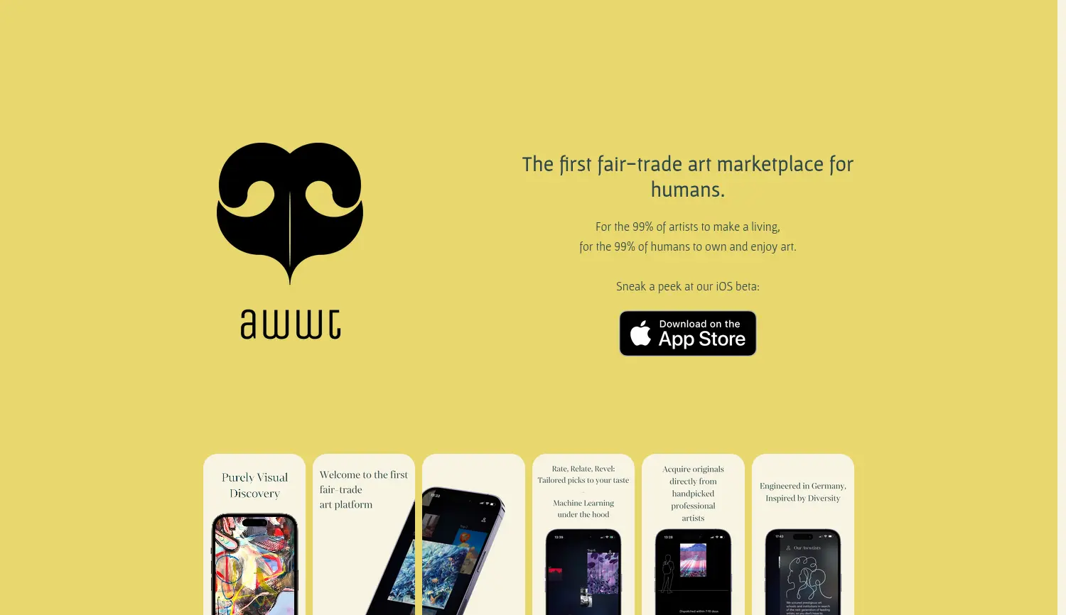 Website der Firma Awwt GmbH