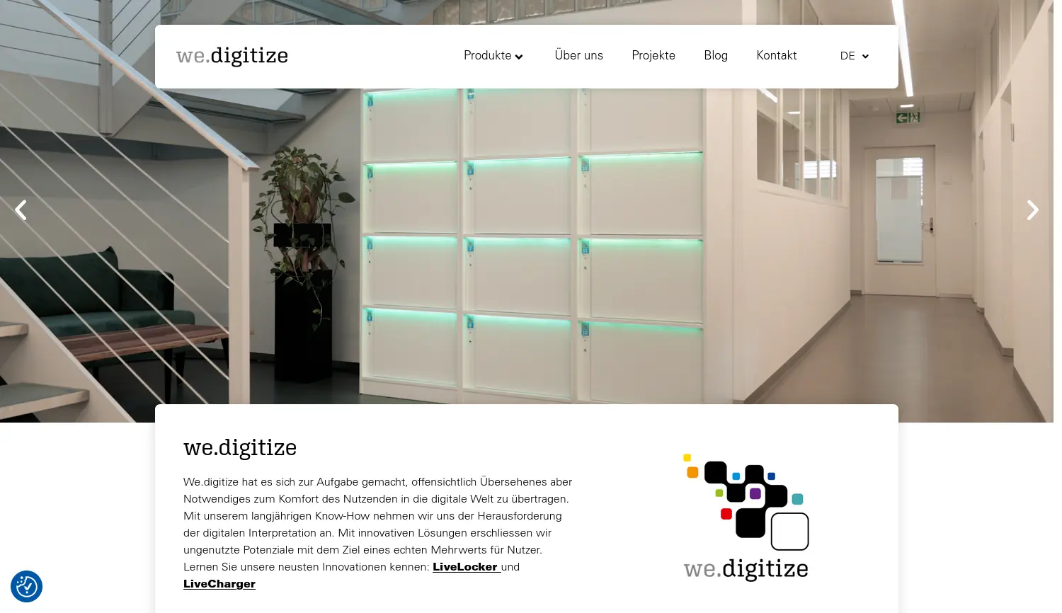 Website der Firma Weiss+Appetito Services GmbH