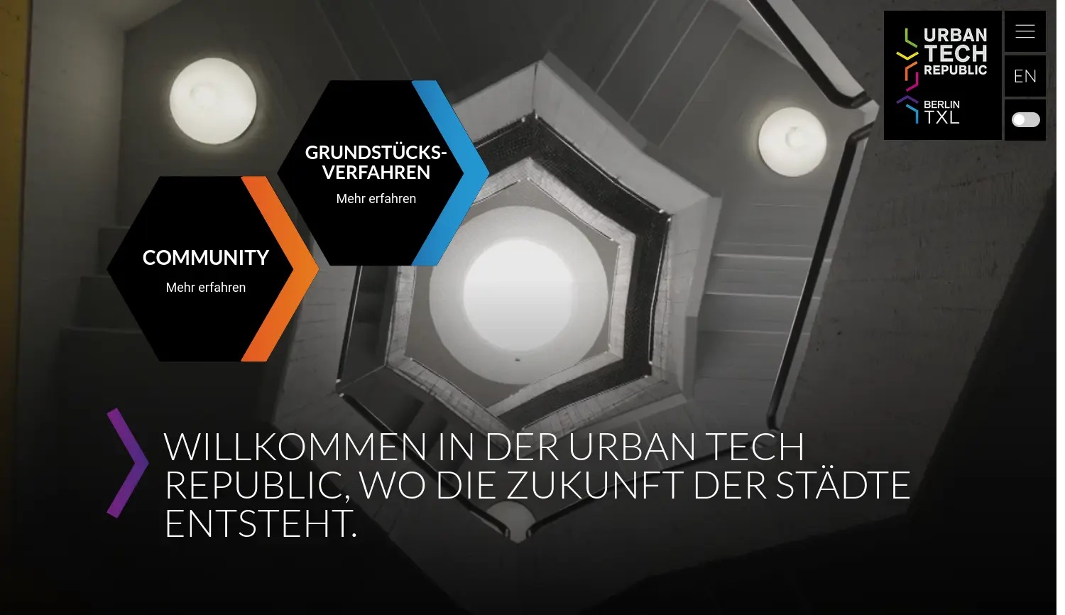 Website der Firma Tegel Projekt GmbH