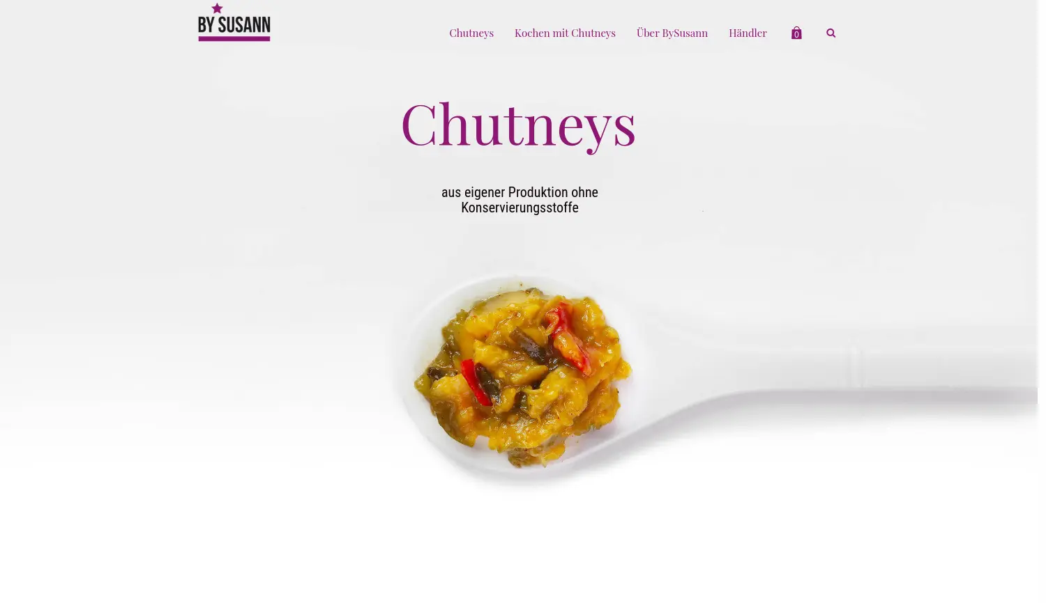 Website der Firma Susann Till