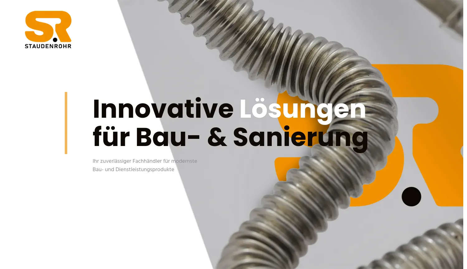 Website der Firma Staudenrohr GmbH