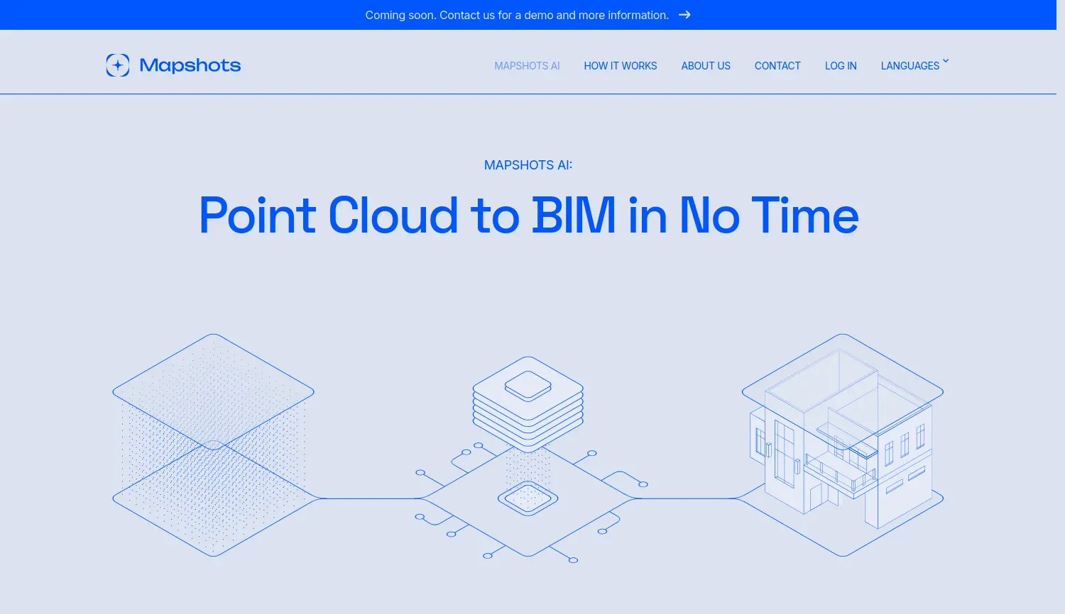 Website der Firma MapShots GmbH