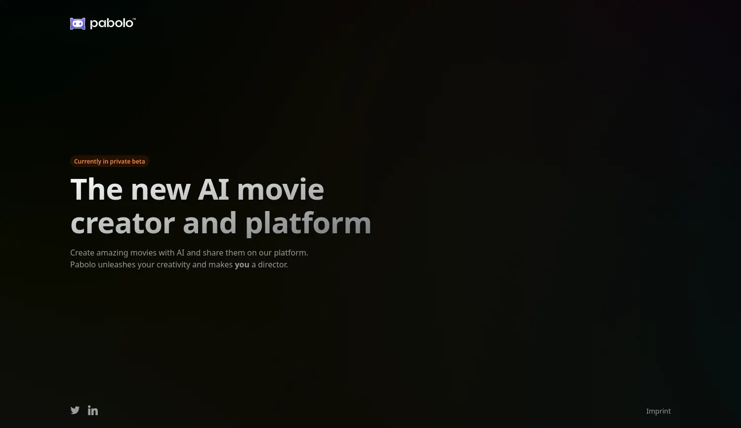 Website der Firma Paramax AI GmbH