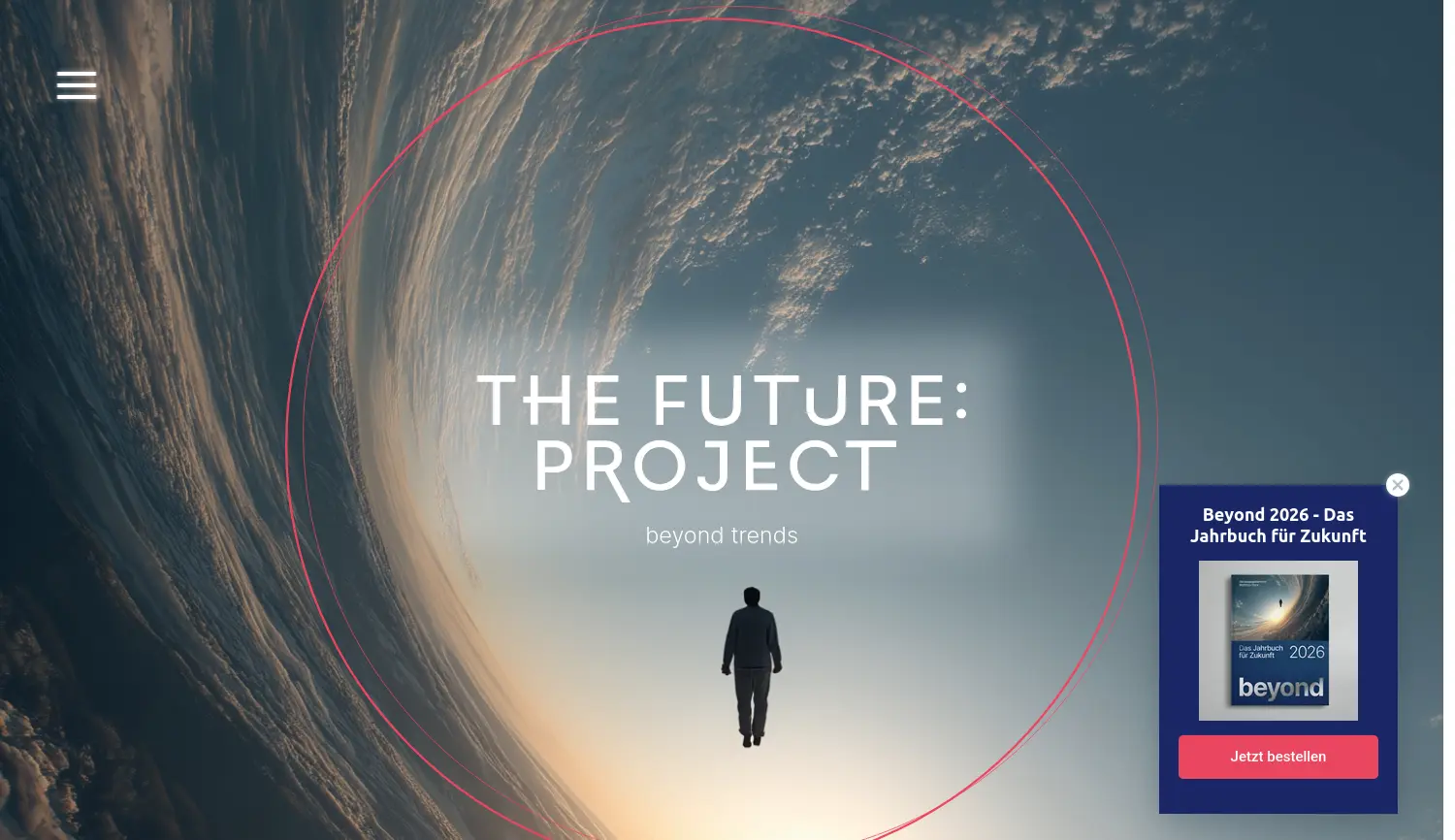 Website der Firma The Future:Project AG