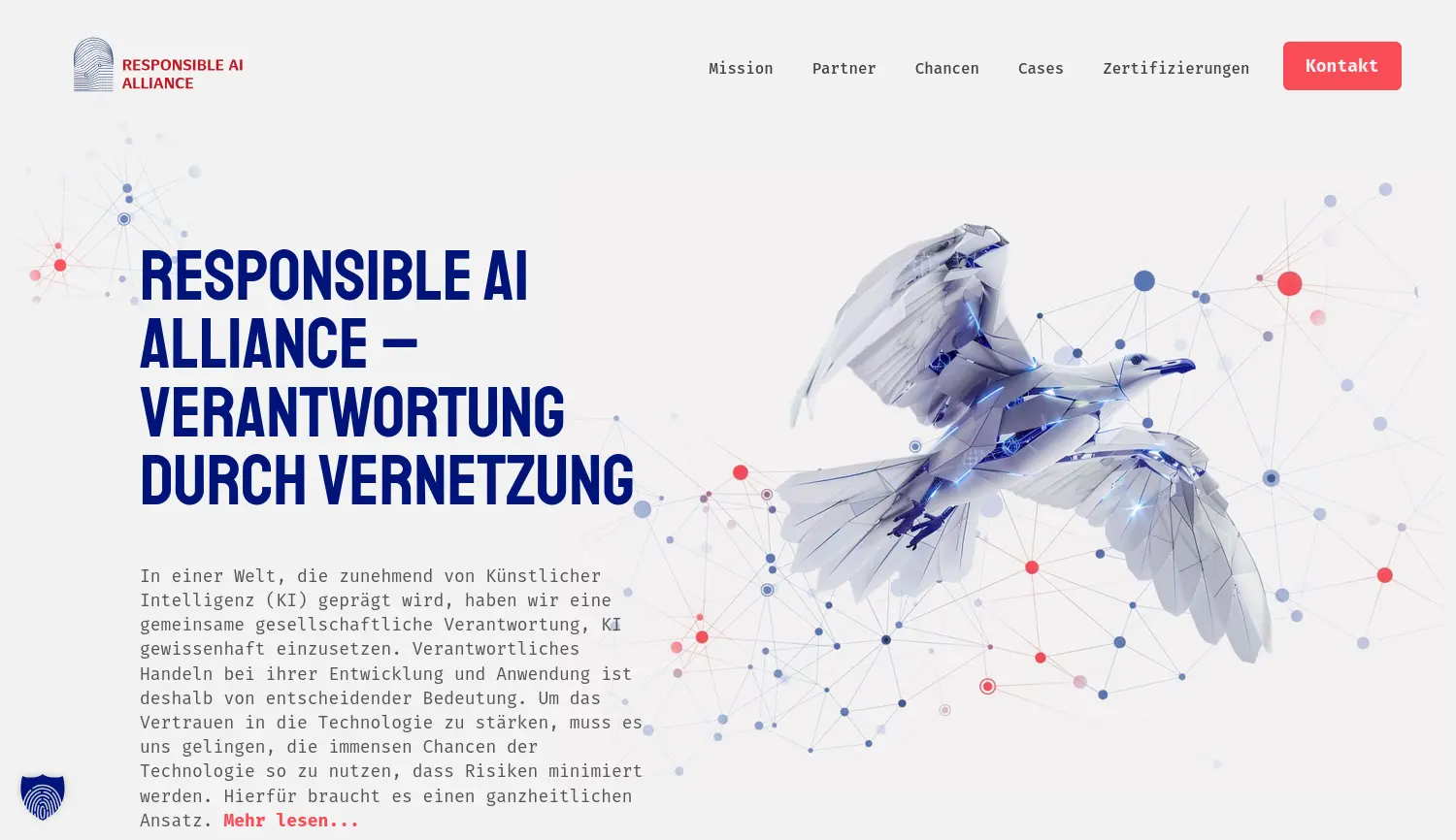 Website der Firma LawCom.Institute GmbH