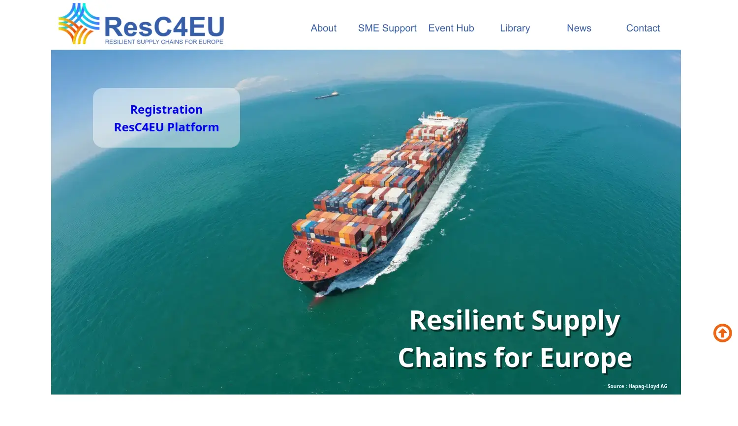 Website der Firma Composites United e.V.