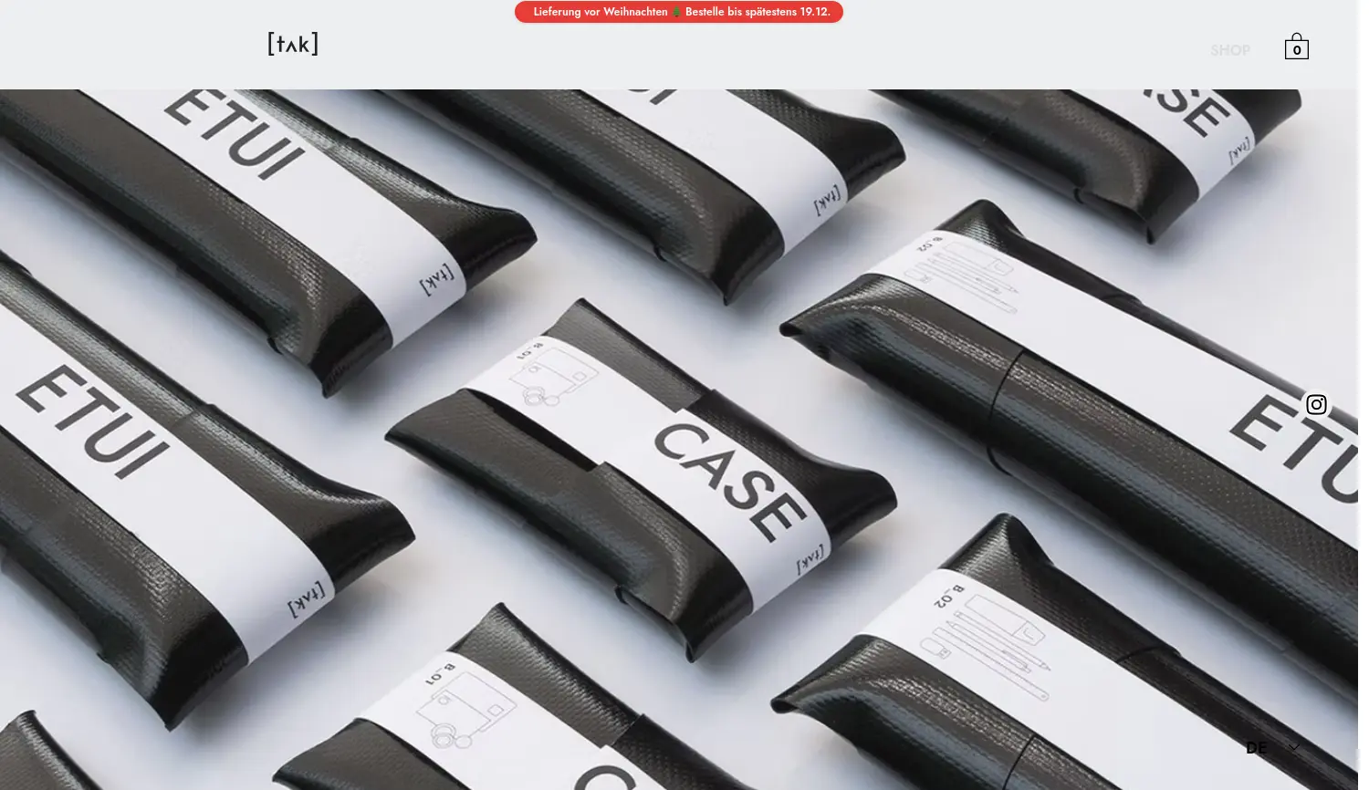 Website der Firma tak