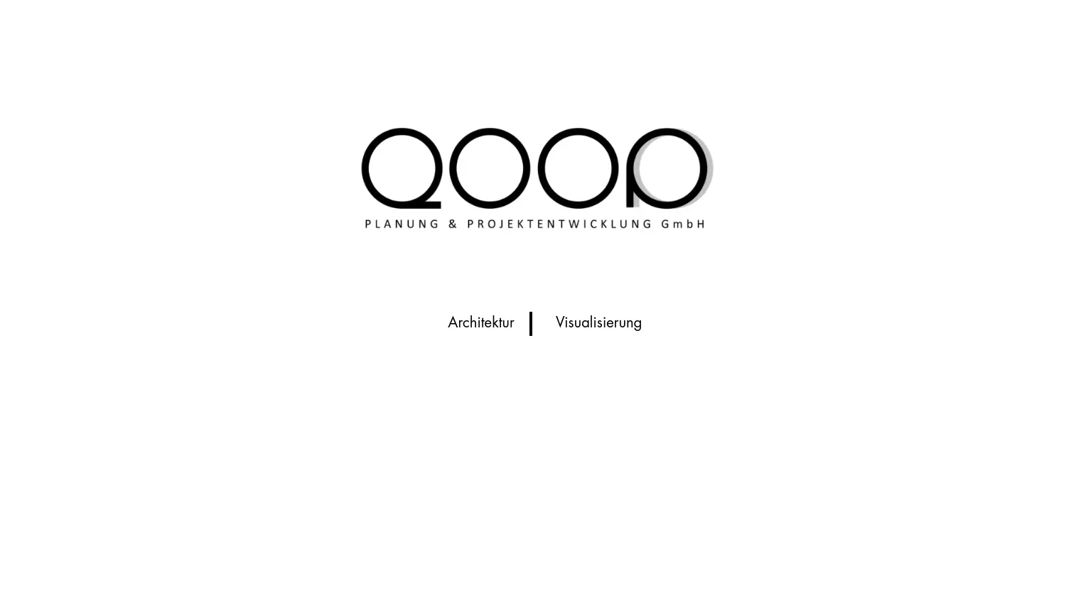 Website der Firma QOOP Planung & Projektentwicklung GmbH