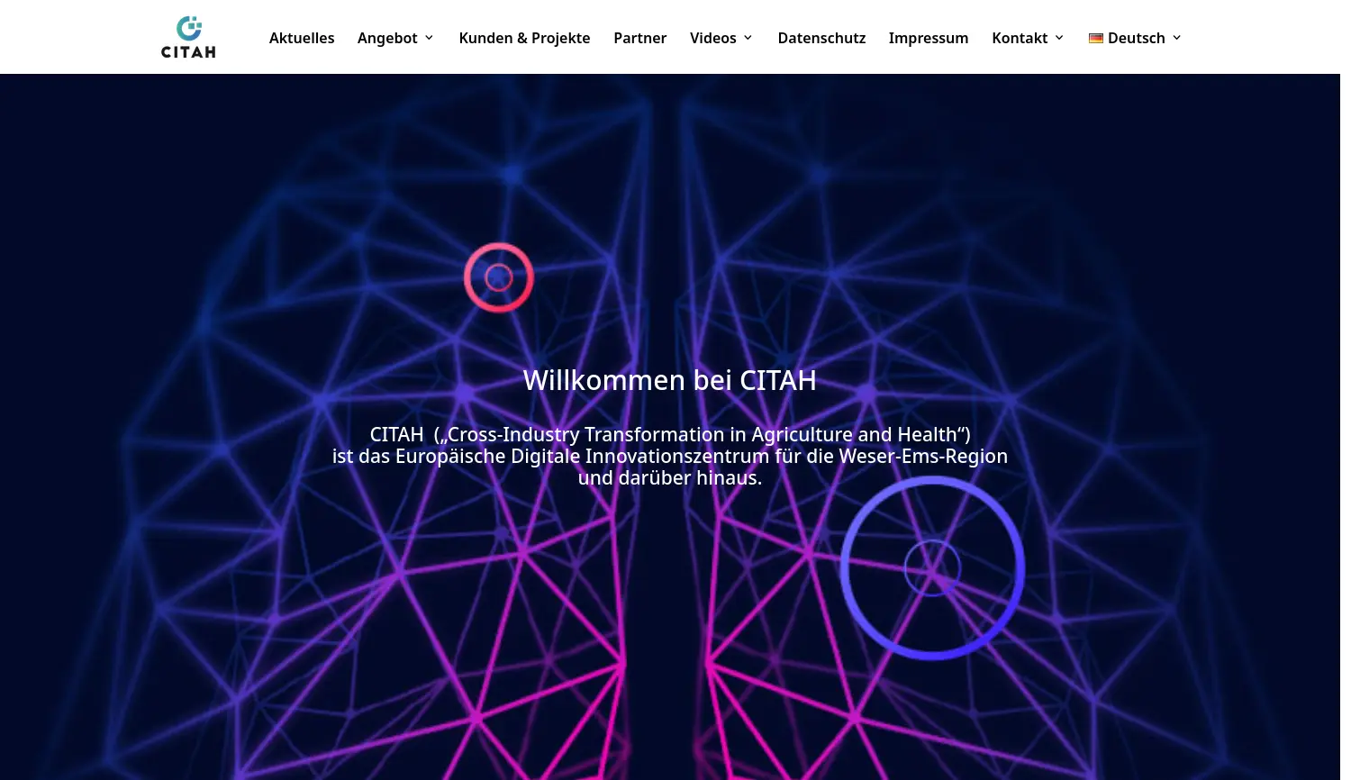 Website der Firma OFFIS e. V.