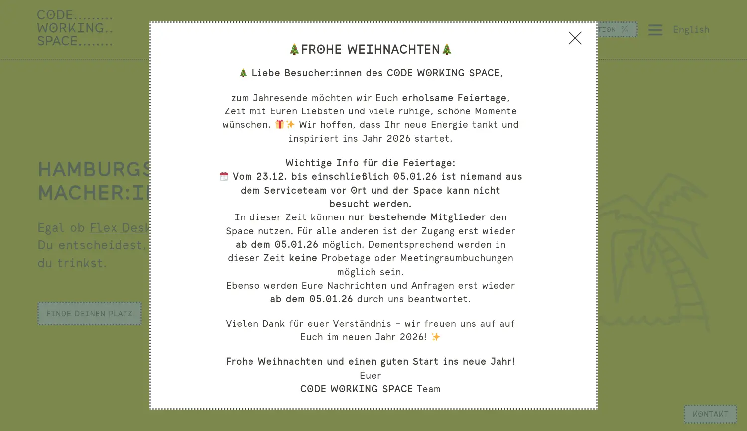 Website der Firma Tallence AG