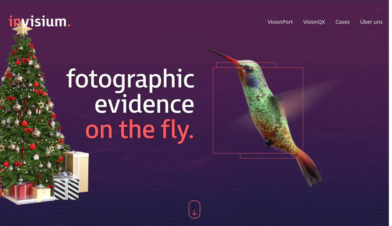 Website der Firma Invisium GmbH