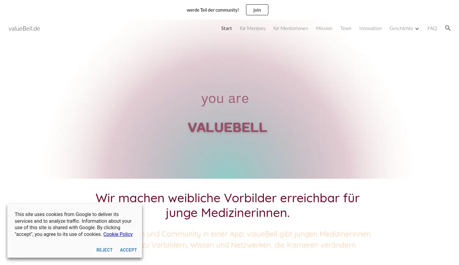 Website der Firma Annika Koch