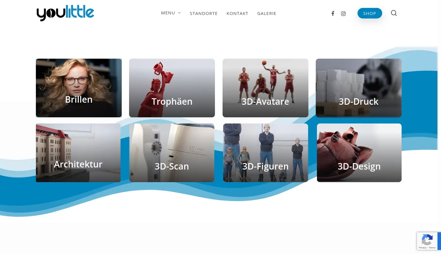 Website der Firma youlittle GmbH