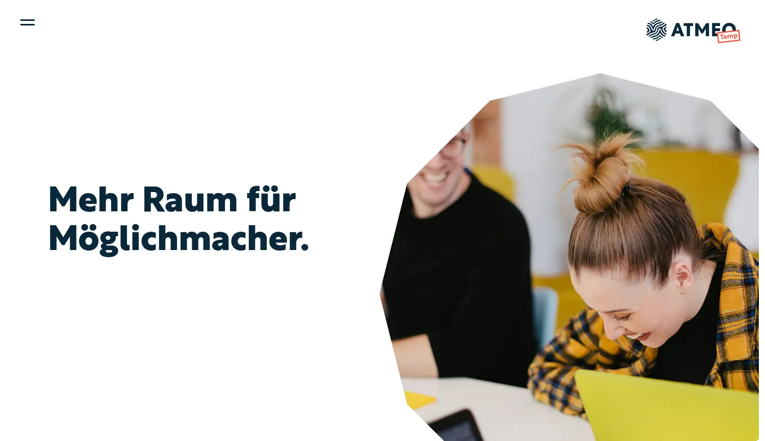 Website der Firma Plambeck Work Life GmbH & Co. KG