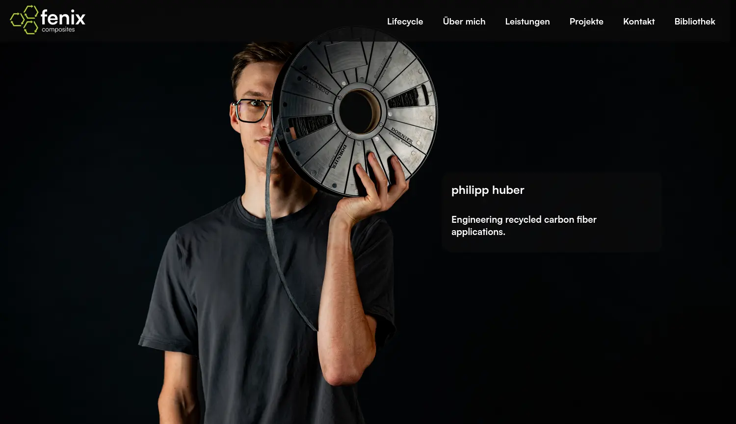 Website der Firma Philipp Huber