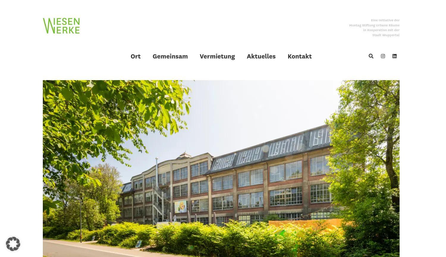 Website der Firma Urbane Nachbarschaft Mirke gGmbH