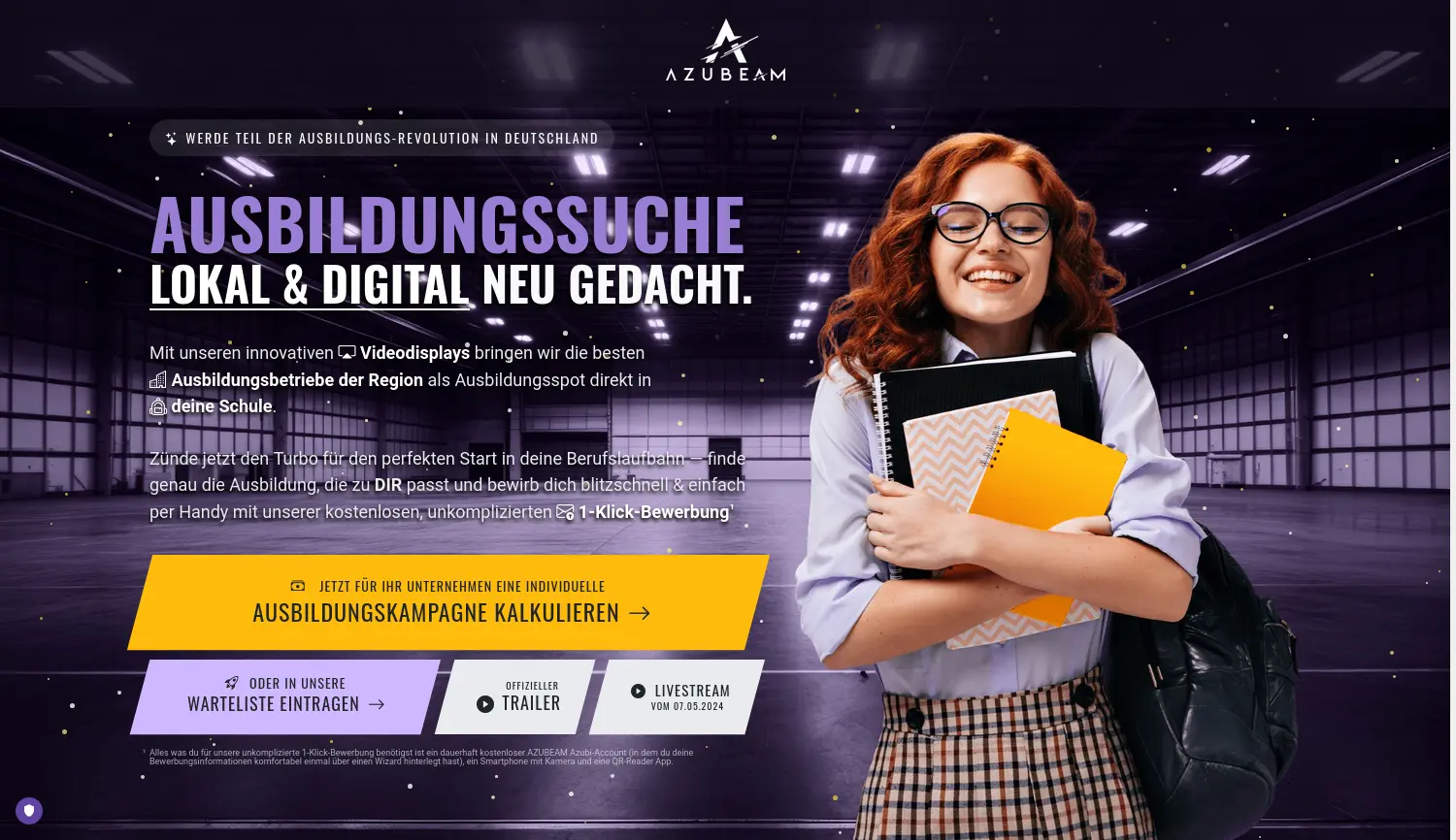 Website der Firma SCARLITO GmbH & "msw" Werbeagentur GmbH