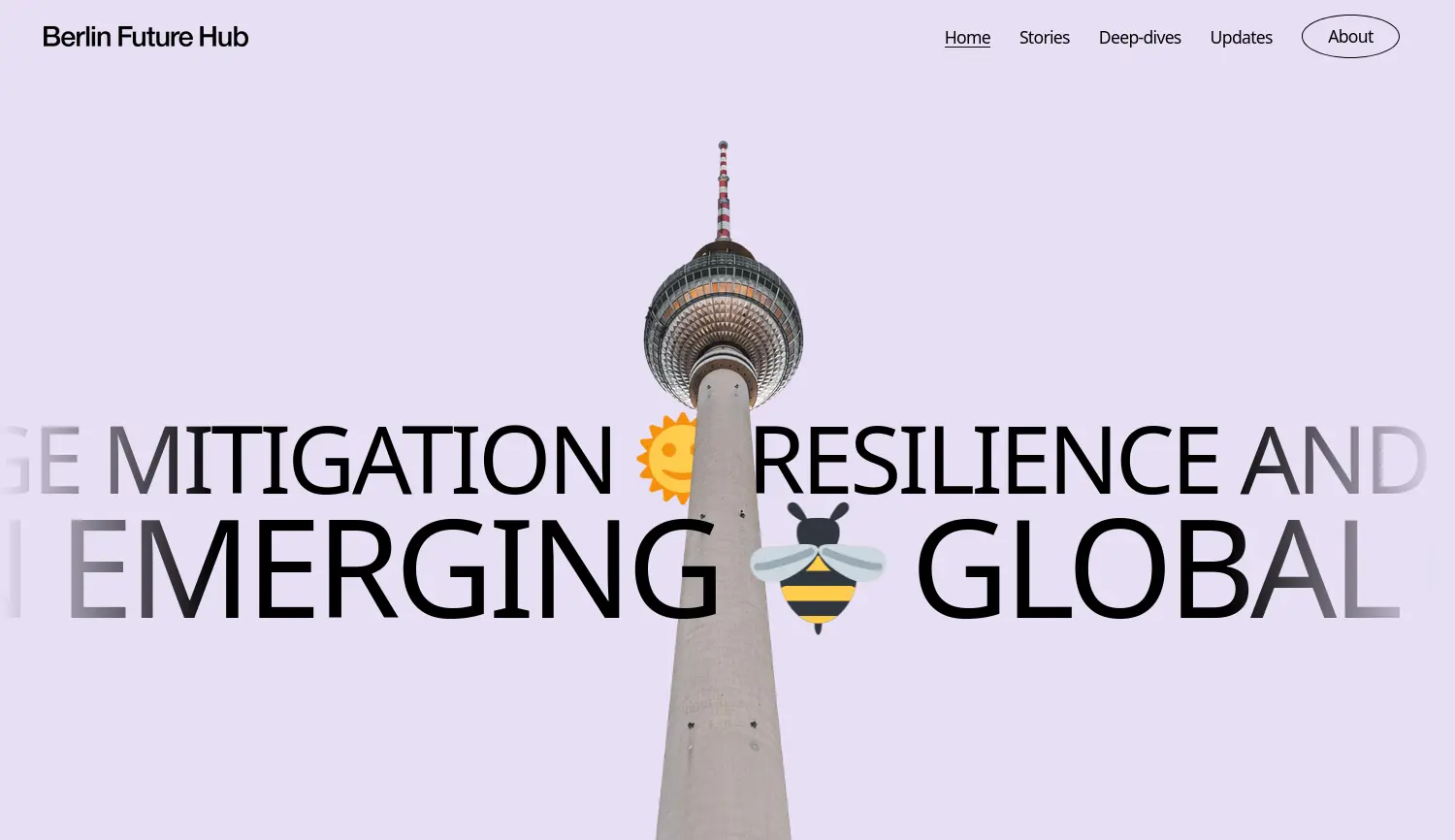 Website der Firma Urban Impact Agency GmbH