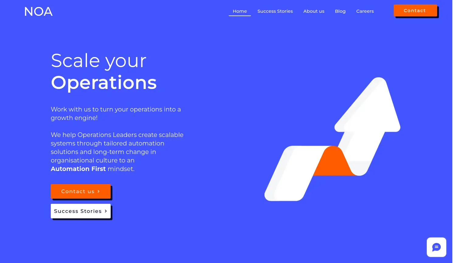 Website der Firma NOA Tech GmbH