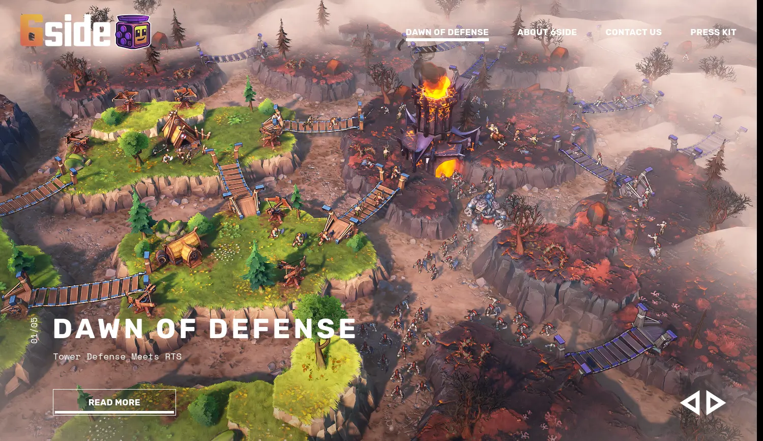 Website der Firma 6side Studio UG (haftungsbeschränkt)