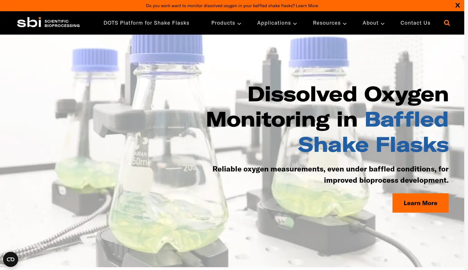 Website der Firma aquila biolabs GmbH